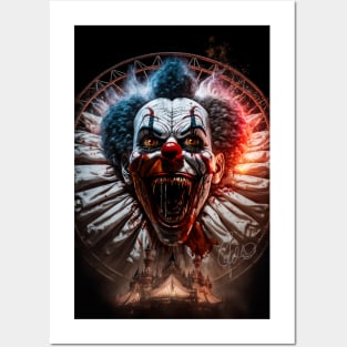 Giggles the clown Posters and Art